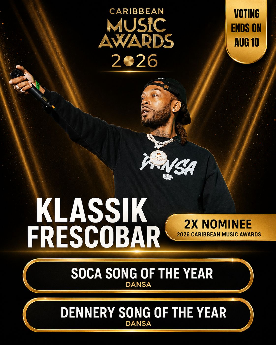 Klassik Frescobar 2026 CMA nomination
